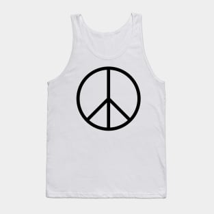 Peace sign Tank Top